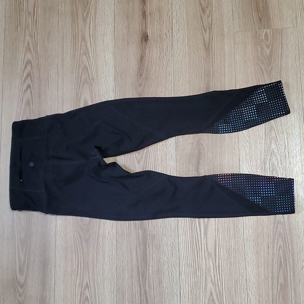 Athleta Multicolored Tights XS - Picture 2 of 6